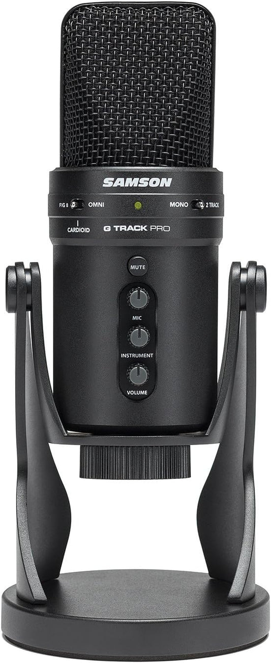 Samson G-Track Pro USB Microphone With Audio Interface(Samson G Track Pro Usb Microphone With Audio Interface)