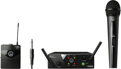  AKG MINI2MIX-US25AB WMS40 Mini Dual Band Vocal Instrument Wireless System(Akg Mini2mix Us25ab Wms40 Mini Dual Band Vocal Instrument Wireless System)