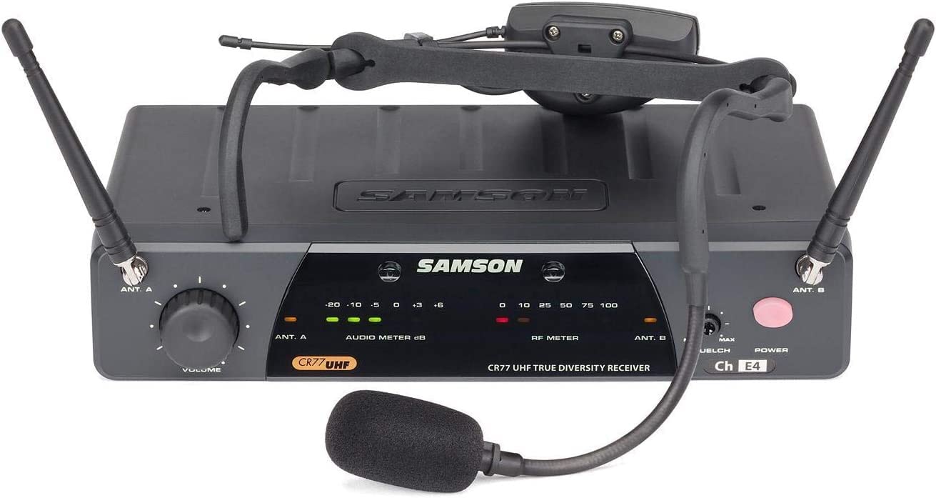  Samson AirLine 77 AH7 Fitness Headset Wireless System, K2(Samson Airline 77 Ah7 Fitness Headset Wireless System K2)