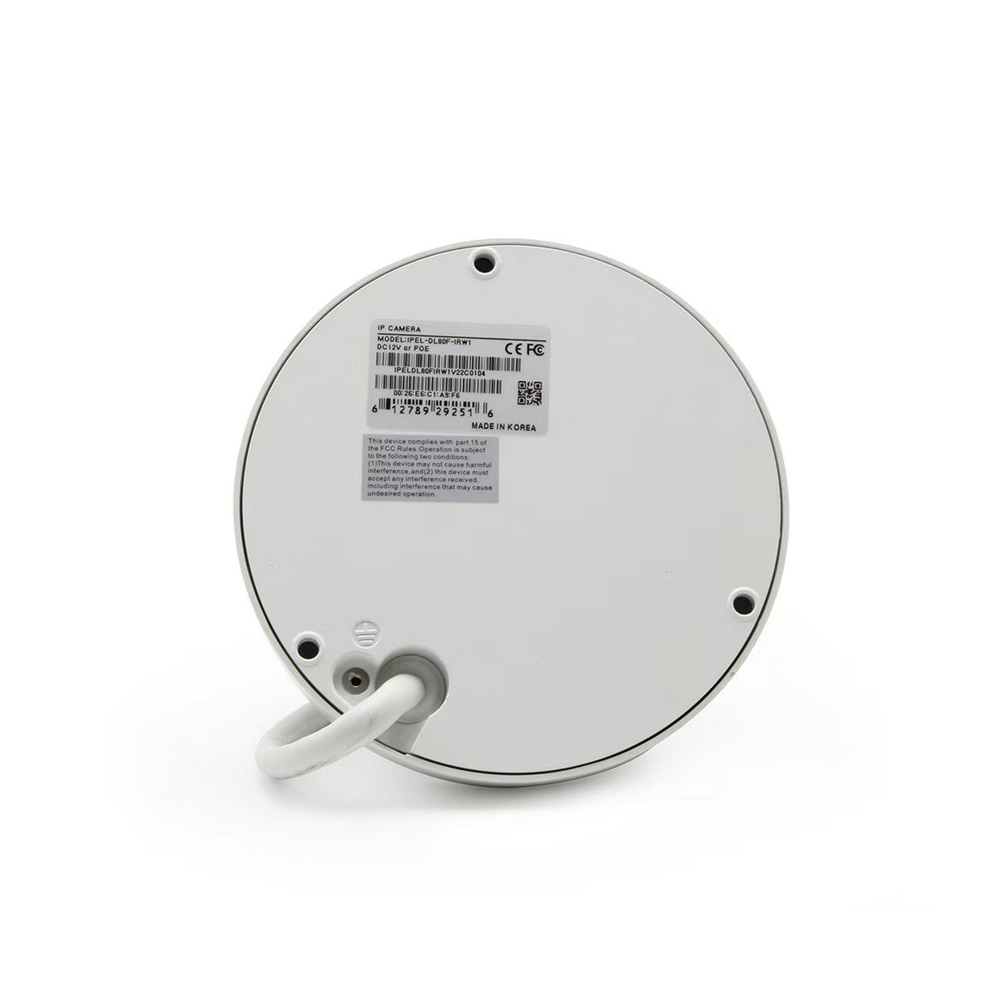  IC Realtime IPEL-DL80F-IRW1 4MP IP Dual-Lens Wedge Dome Camera(Ic Realtime Ipel Dl80f Irw1 4mp Ip Dual Lens Wedge Dome Camera)