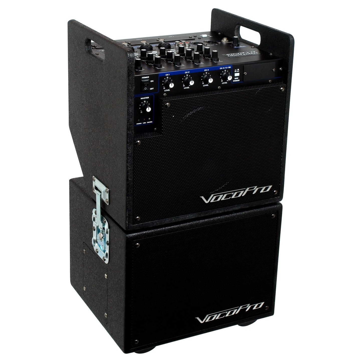  VocoPro MOBILEMAN 250W Battery Powered PA System With Subwoofer(Vocopro Mobileman 250w Battery Powered Pa System With Subwoofer)
