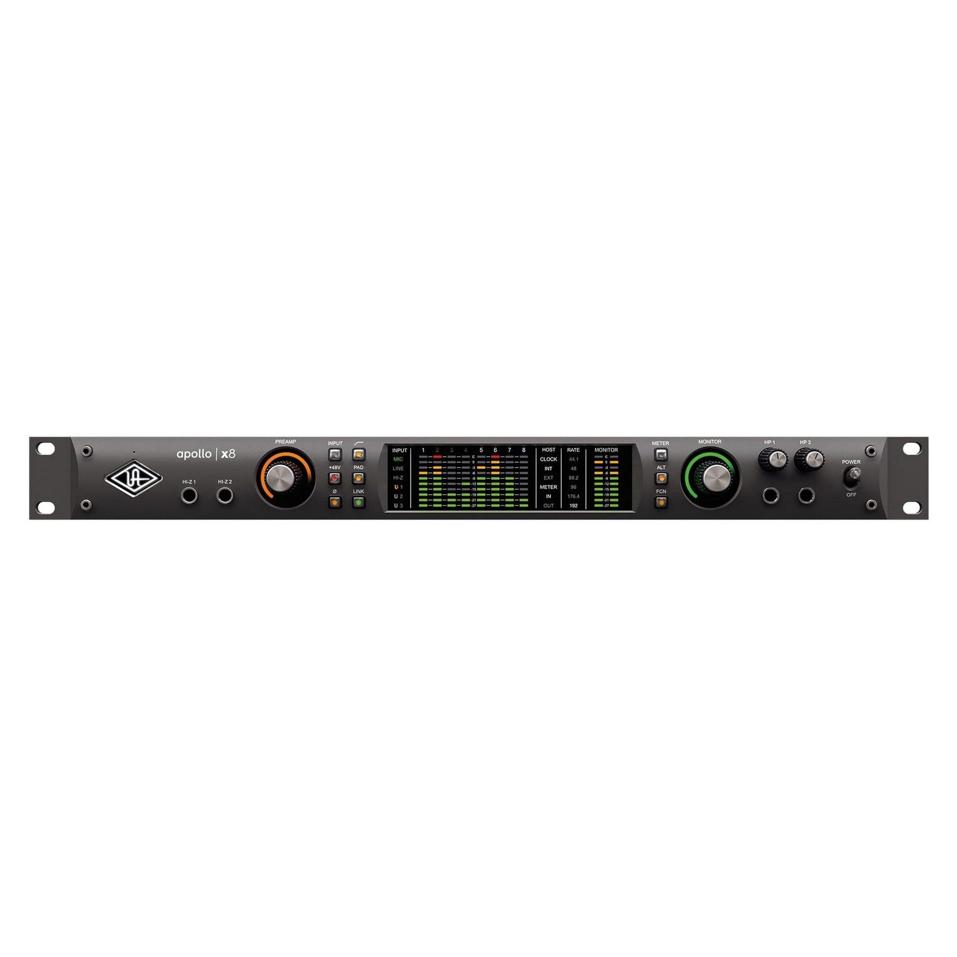  Universal Audio Apollo X8 HE Audio Interface With Heritage Plug-Ins(Universal Audio Apollo X8 He Audio Interface With Heritage Plug Ins)