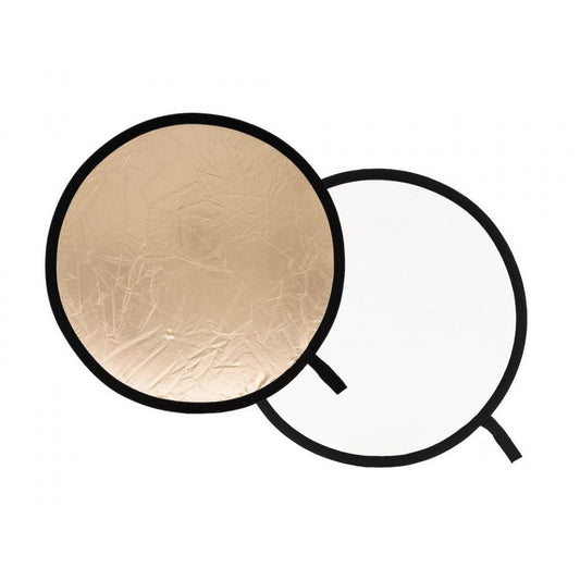  Lastolite LL LR2006 Collapsible 20 Inch Reflector, Sunfire/White(Lastolite Ll Lr2006 Collapsible 20 Inch Reflector Sunfire White)