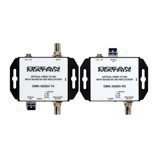  Ocean Matrix OMX-3GSDI-FIBER 3G-SDI To Fiber Optic Converter Extender(Ocean Matrix Omx 3gsdi Fiber 3g Sdi To Fiber Optic Converter Extender)