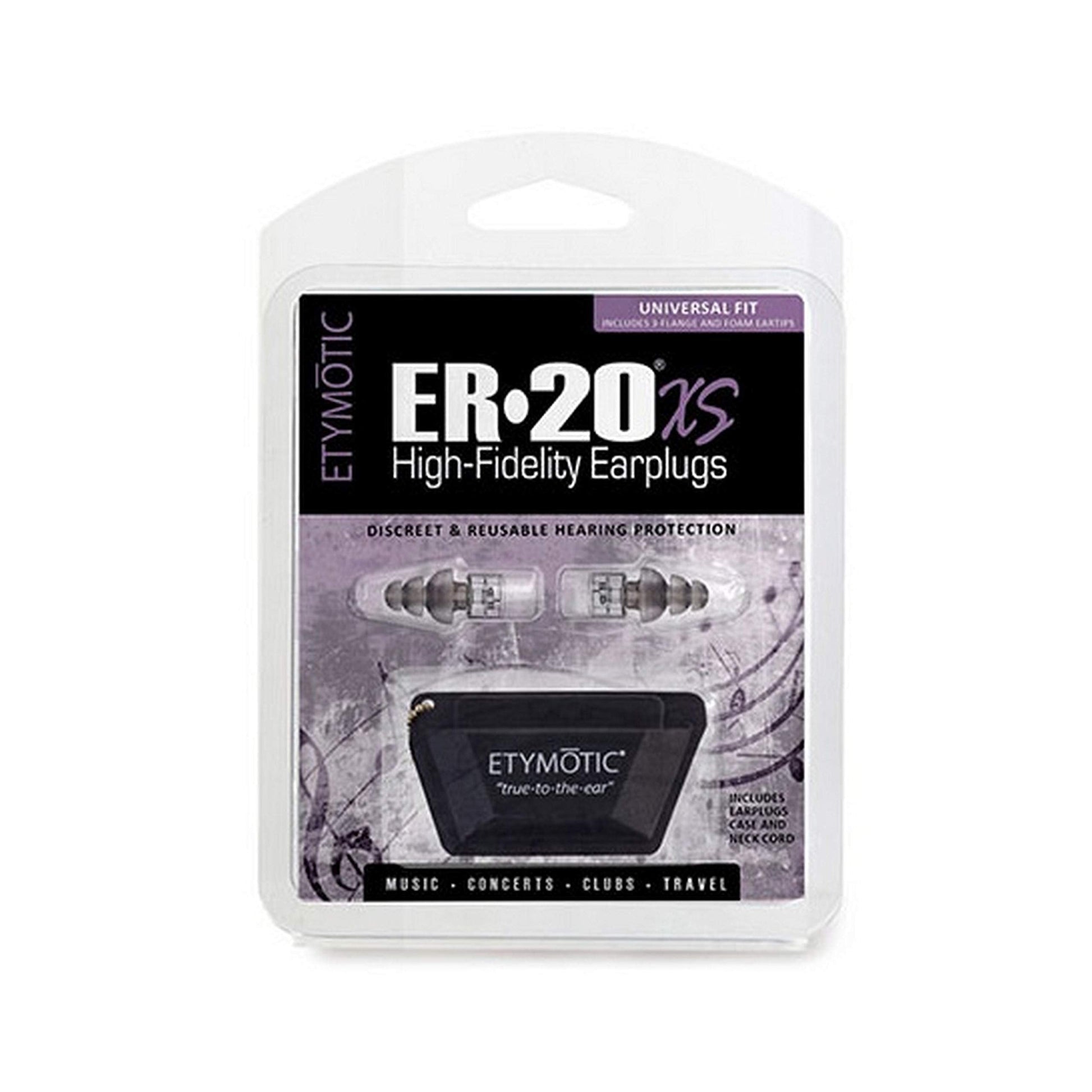  Etymotic Research ER20XS-UF-C High-Fidelity Earplugs Universal Fit(Etymotic Er20xs Uf C High Fidelity Earplugs Universal Fit)