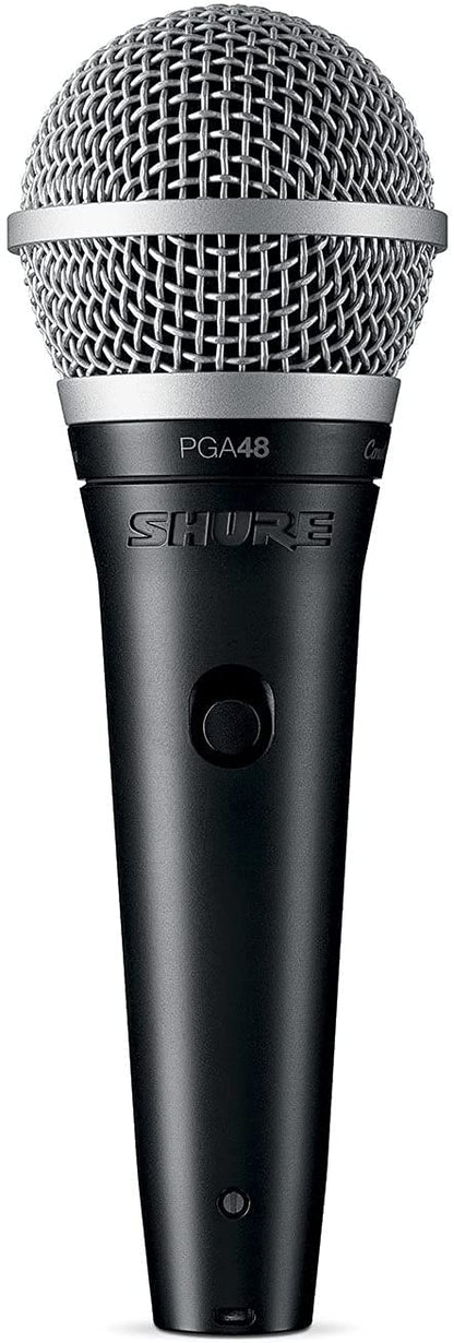  Shure PGA48-XLR Cardioid Dynamic Vocal Microphone XLR-XLR Cable(Shure Pga48 Xlr Cardioid Dynamic Vocal Microphone Xlr Xlr Cable)