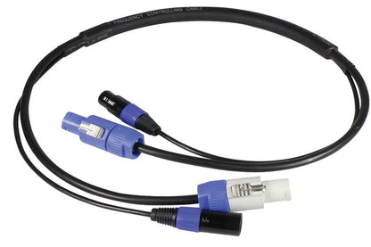  Blizzard Lighting DMXPC-6 6 Foot 3 Pin PowerCON DMX Combo Cable(Blizzard Lighting Dmxpc 6 6 Foot 3 Pin Powercon Dmx Combo Cable)