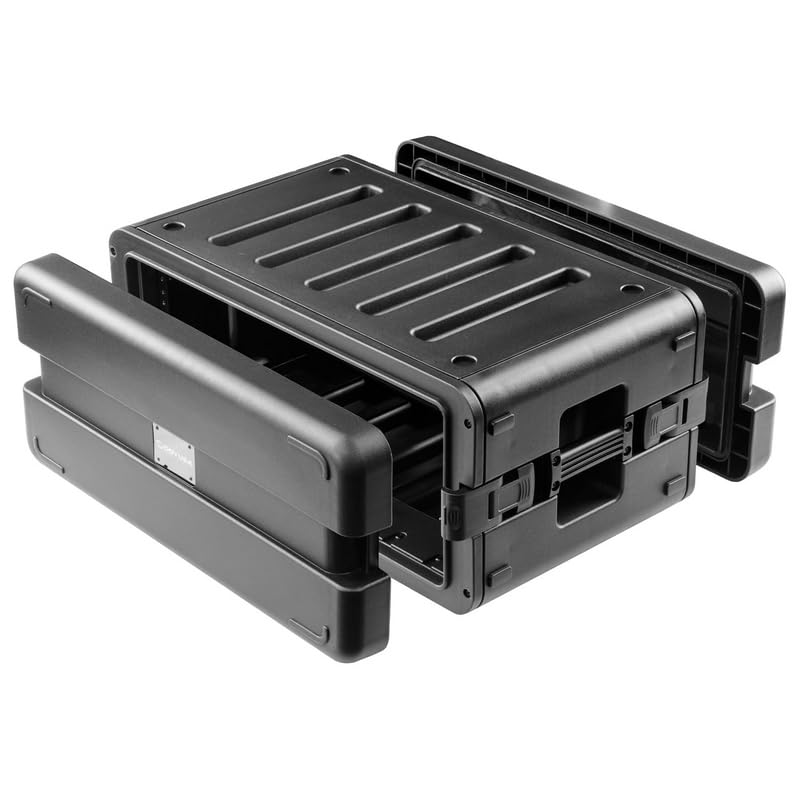  Odyssey Vulcan Series Watertight Dust-Proof Rack Case, 10.5-Inch Rail-to-Rail(Odyssey Vr2s Vulcan Series Watertight Dust Proof Rack Case 105 Inch Rail To Rail)