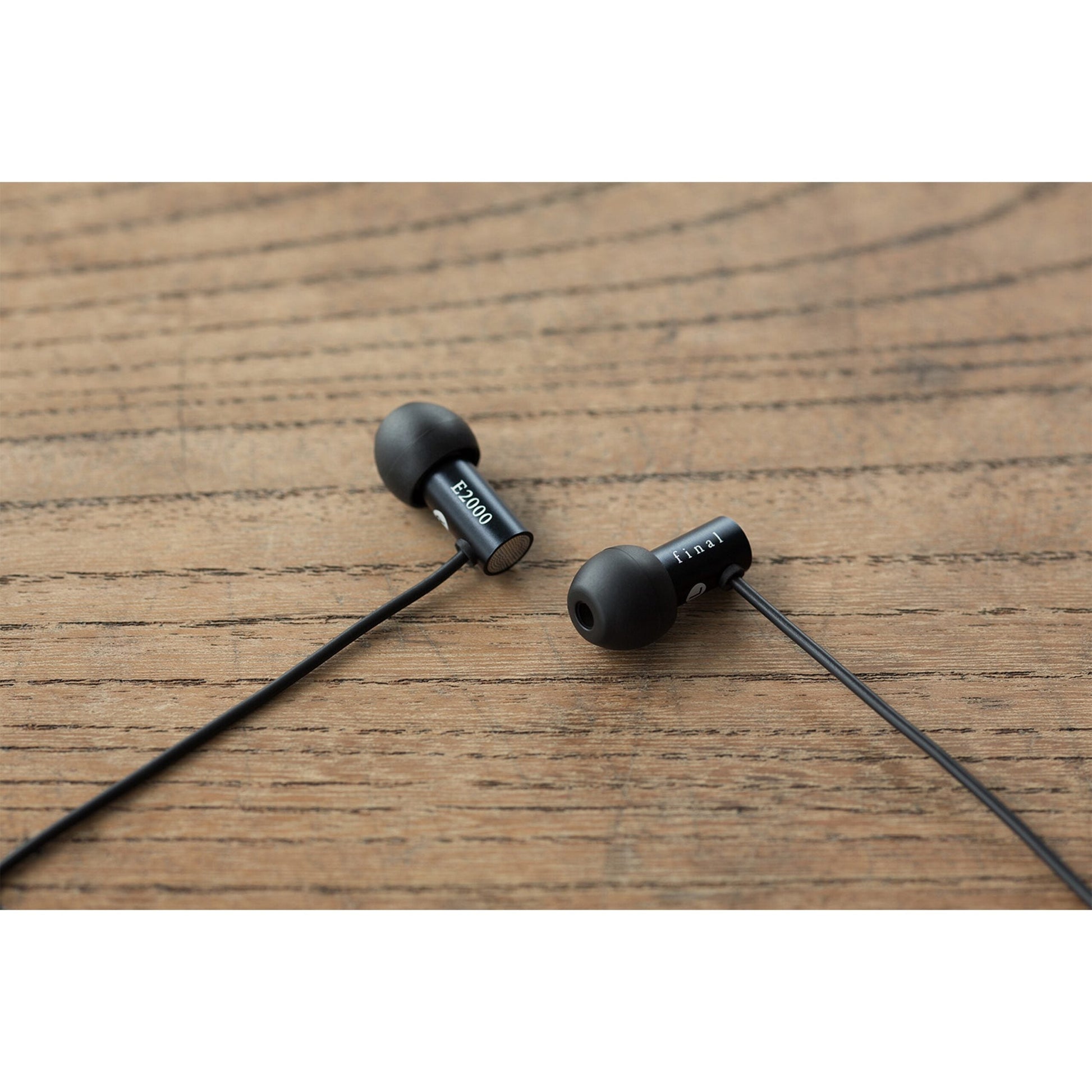  Final Audio E2000 Aluminum Dynamic Driver In-Ear Monitor, Matt Black(Final Audio E2000 Aluminum Dynamic Driver In Ear Monitor Matt Black)