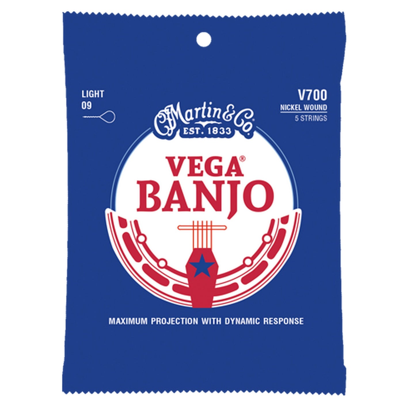  Martin V720 Vega Banjo Strings, Tenor(Martin V720 Vega Banjo Strings Tenor)