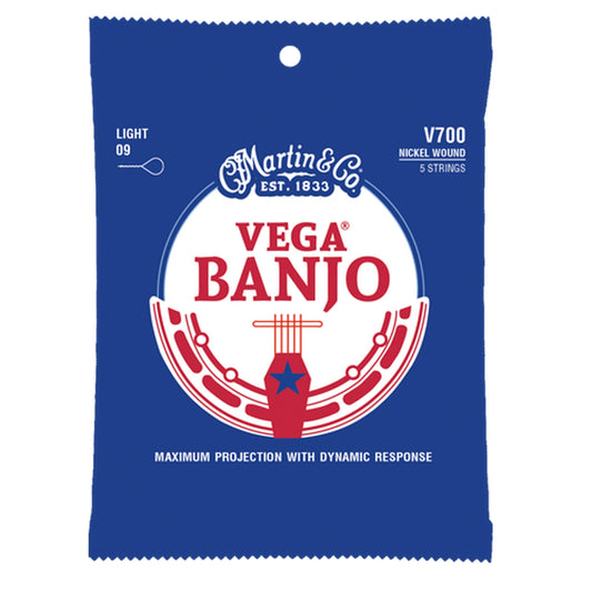  Martin V720 Vega Banjo Strings, Tenor(Martin V720 Vega Banjo Strings Tenor)