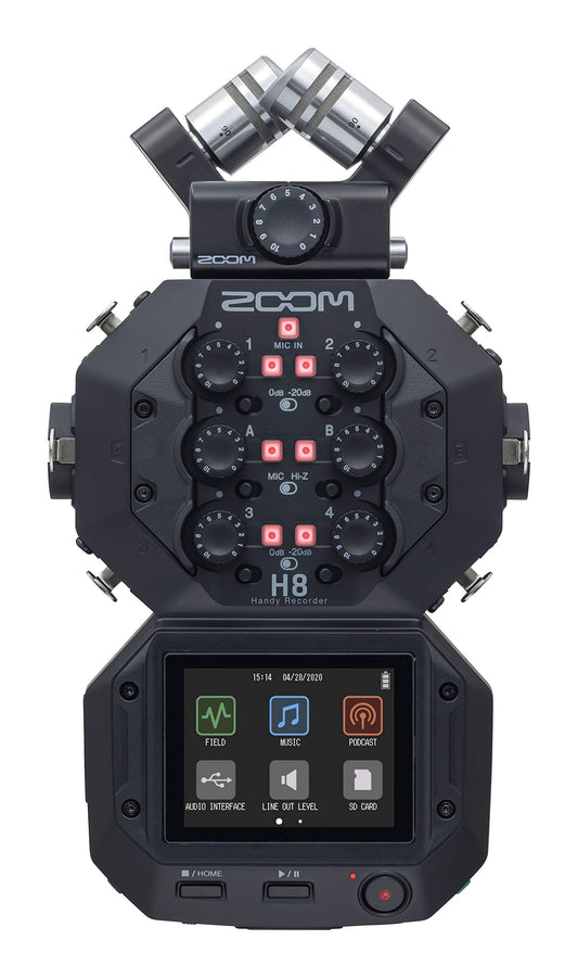  Zoom H8 12 Track Handy Recorder(Zoom H8 12 Track Handy Recorder)