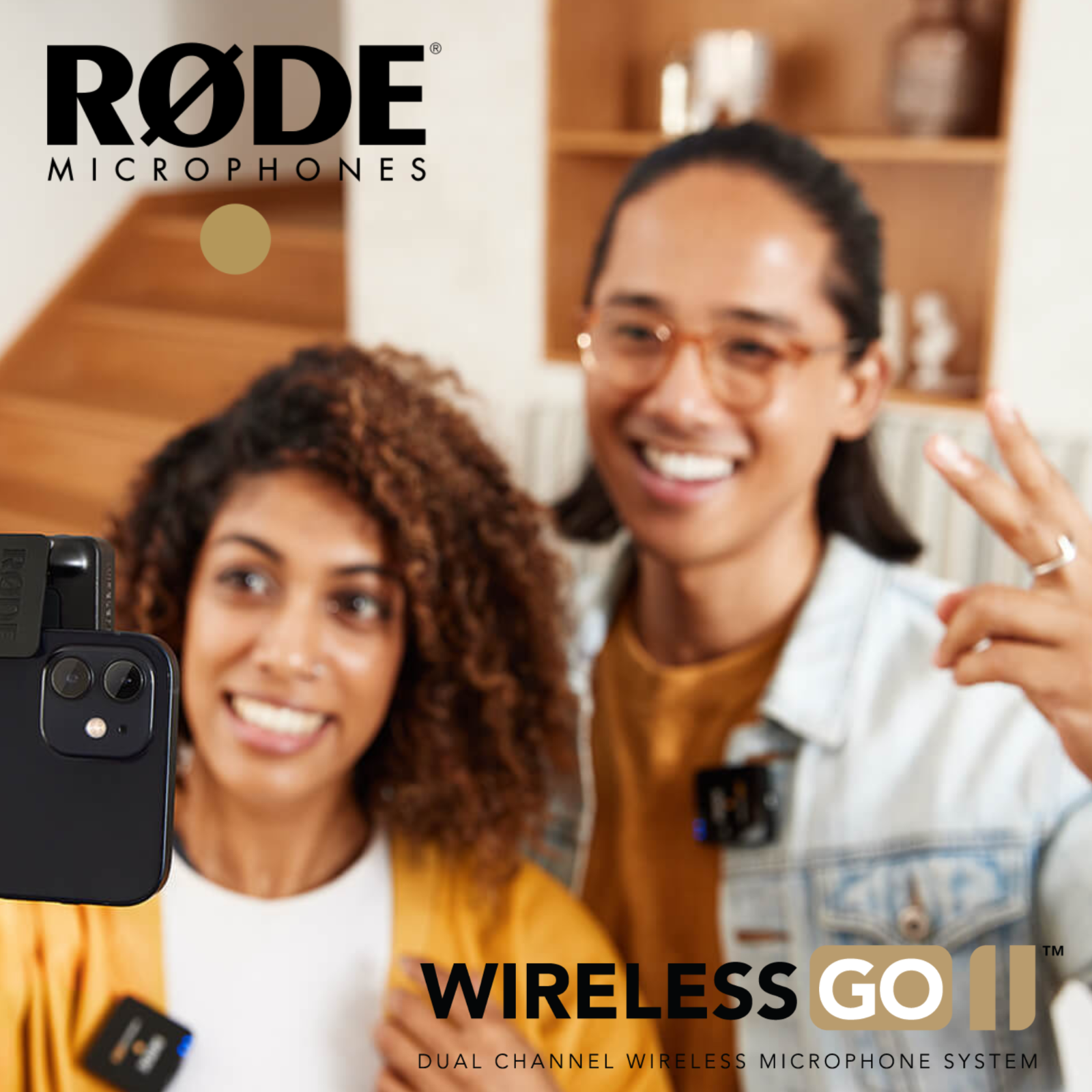  RODE Wireless GO II Single Digital Wireless Microphone Recorder(Rode Wireless Go Ii Single Digital Wireless Microphone Recorder)