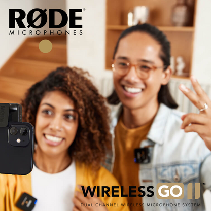  RODE Wireless GO II Single Digital Wireless Microphone Recorder(Rode Wireless Go Ii Single Digital Wireless Microphone Recorder)