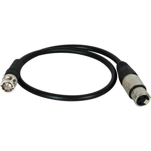 Laird XLM-B-3 Premium Quality Time Code Cable XLR-M To BNC, 3 Foot(Laird Xlm B 3 Premium Quality Time Code Cable Xlr M To Bnc 3 Foot)