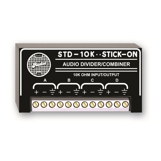  RDL STD-10K Passive Speaker Audio Divider/Combiner(Rdl Std 10k Passive Speaker Audio Divider Combiner)