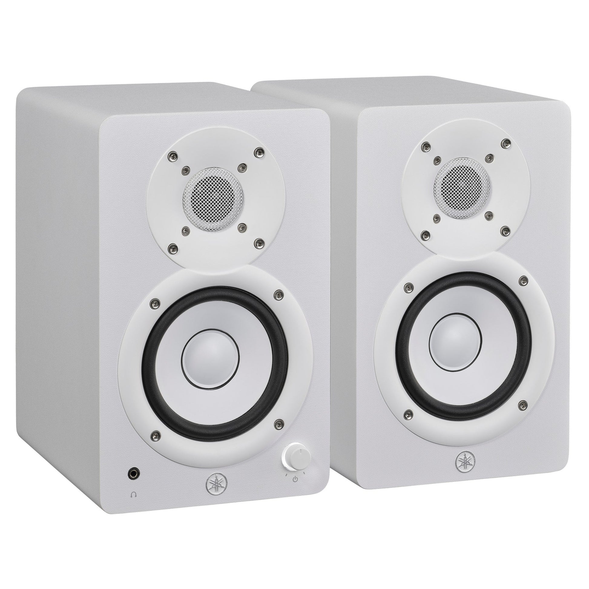  Yamaha HS4 2-Way 4.5-Inch Powered Studio Monitors, White Pair(Yamaha Hs4 2 Way 4 5 Inch Powered Studio Monitors White Pair)