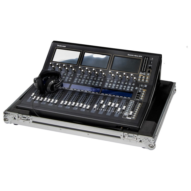  Odyssey Mixing Console Flight Case For TASCAM Sonicview 24(Odyssey Fzsonicview24 Mixing Console Flight Case For Tascam Sonicview 24)