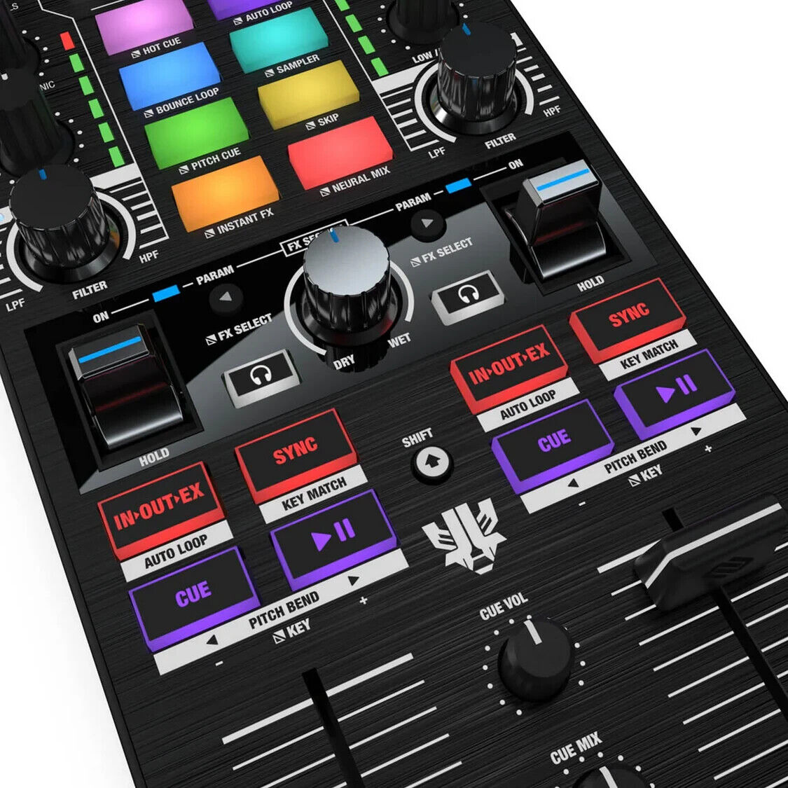  Reloop Mixtour Pro 4-Deck All-In-One DJ Controller(Reloop Mixtour Pro 4 Deck All In One Dj Controller)