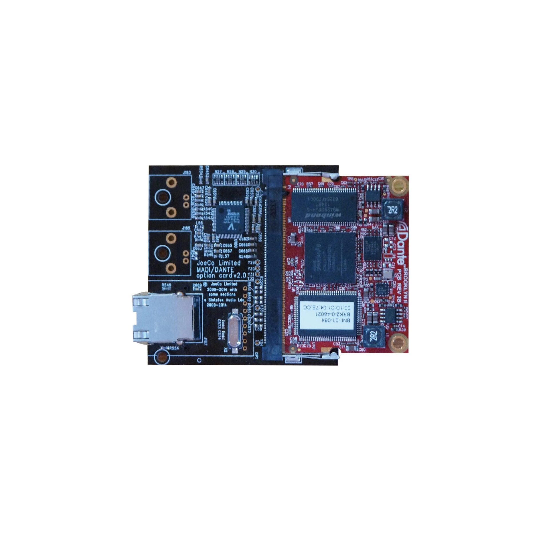  JoeCo BBR1MP-DAN Dante Card Option For BBR1-MP(Joeco Bbr1mp Dan Dante Card Option For Bbr1 Mp)