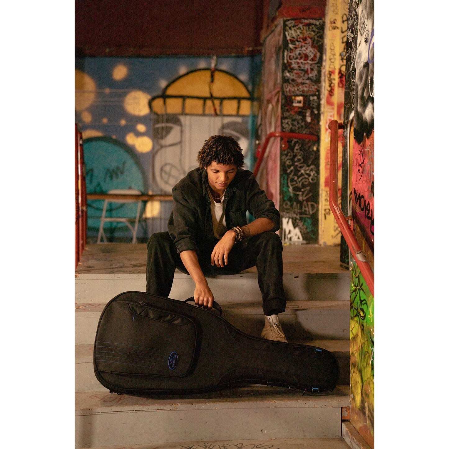  Reunion Blues Expedition Acoustic Dreadnought Guitar Case(Reunion Blues Expedition Acoustic Dreadnought Guitar Case)