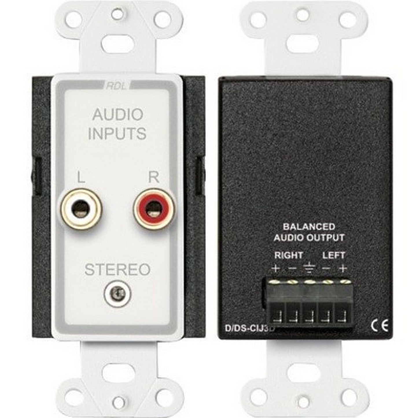  RDL D-CIJ3D Consumer Input Jacks, Stereo(Rdl D Cij3d Consumer Input Jacks Stereo)