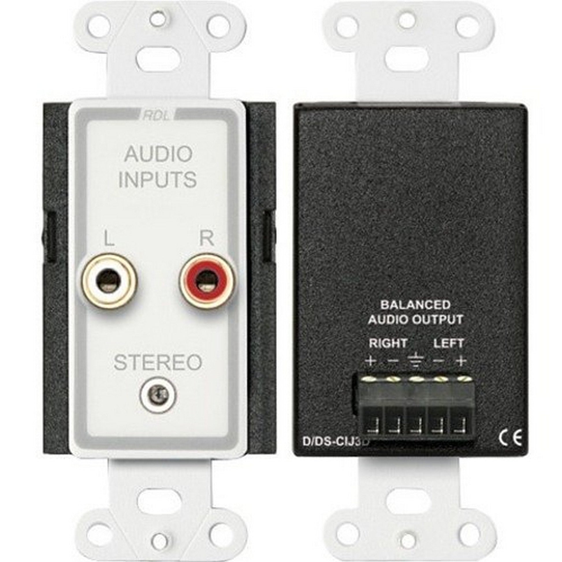  RDL D-CIJ3D Consumer Input Jacks, Stereo(Rdl D Cij3d Consumer Input Jacks Stereo)