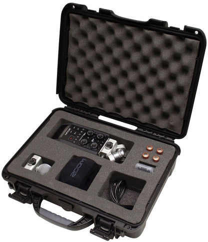  Gator Cases GU-ZOOMH6-WP H6 Handheld Recorder Waterproof Injection Molded Case Black(Gator Cases Gu Zoomh6 Wp H6 Handheld Recorder Waterproof Injection Molded Case Black)