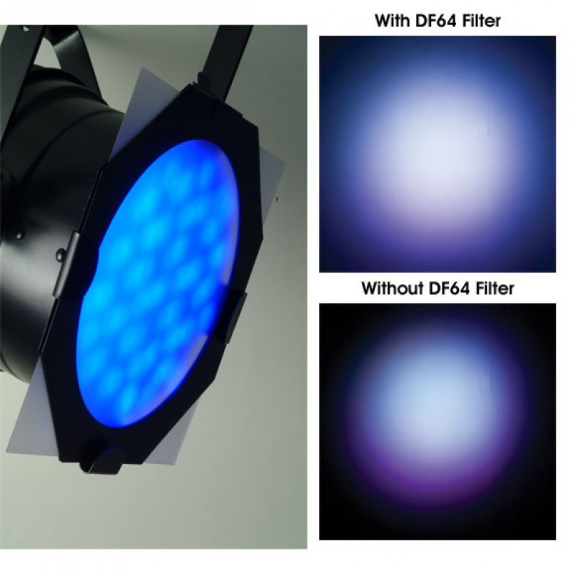  ADJ DF-64 Frosted Diffusion Filter For LED Par Fixtures(American Dj Df 64 Frosted Diffusion Filter For Led Par Fixtures)