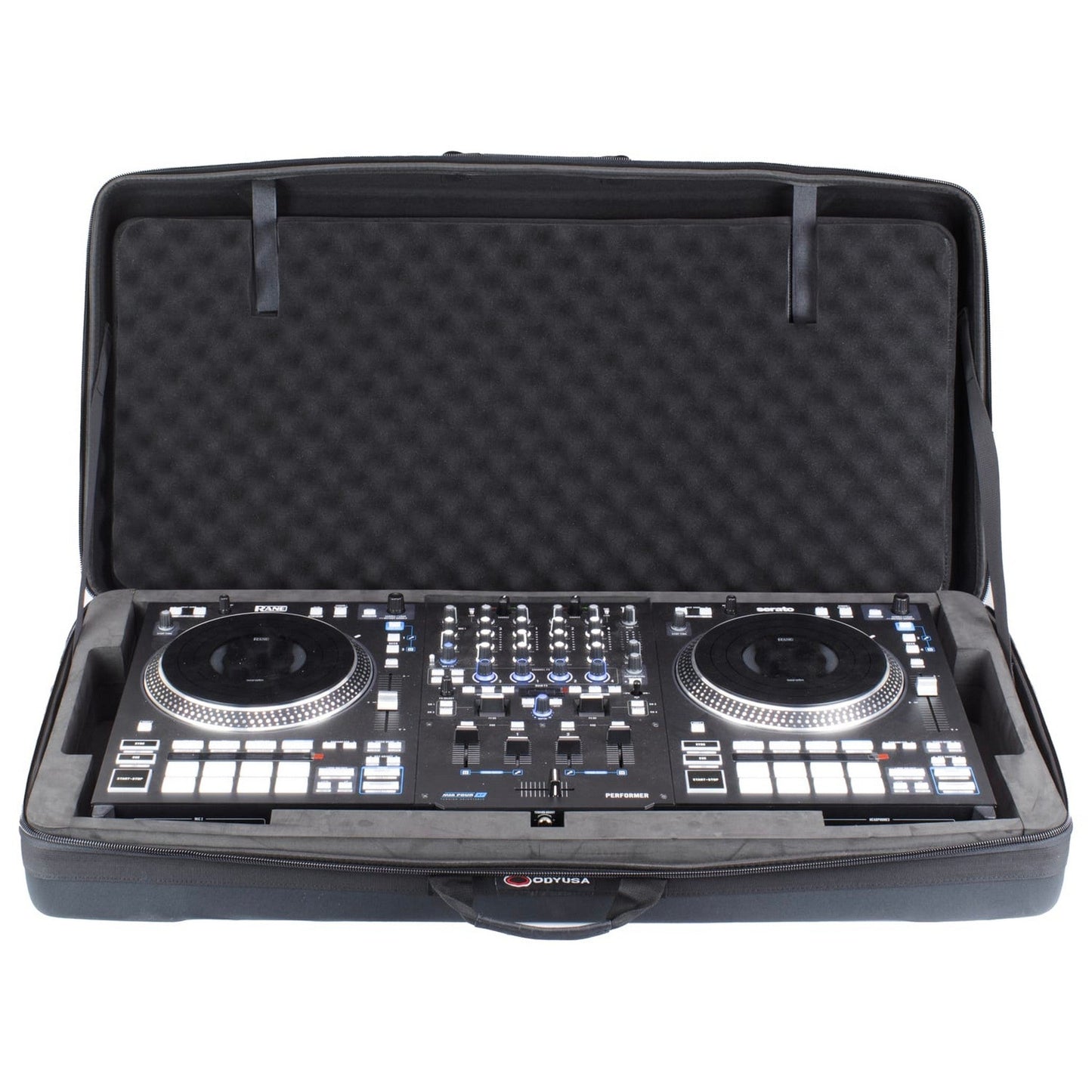  Odyssey Deluxe EVA Molded Soft Case/Bag With Lid Compartment For RANE PERFORMER(Odyssey Deluxe Eva Molded Soft Case Bag With Lid Compartment For Rane Performer)