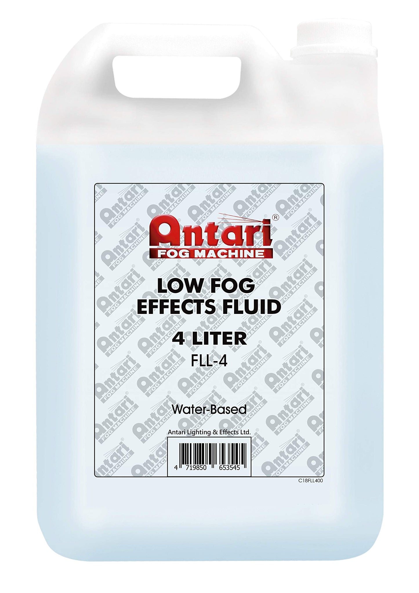  Antari FLL-4 Low Lying Fog Fluid, 4 Liter(Antari Fll 4 Low Lying Fog Fluid 4 Liter)