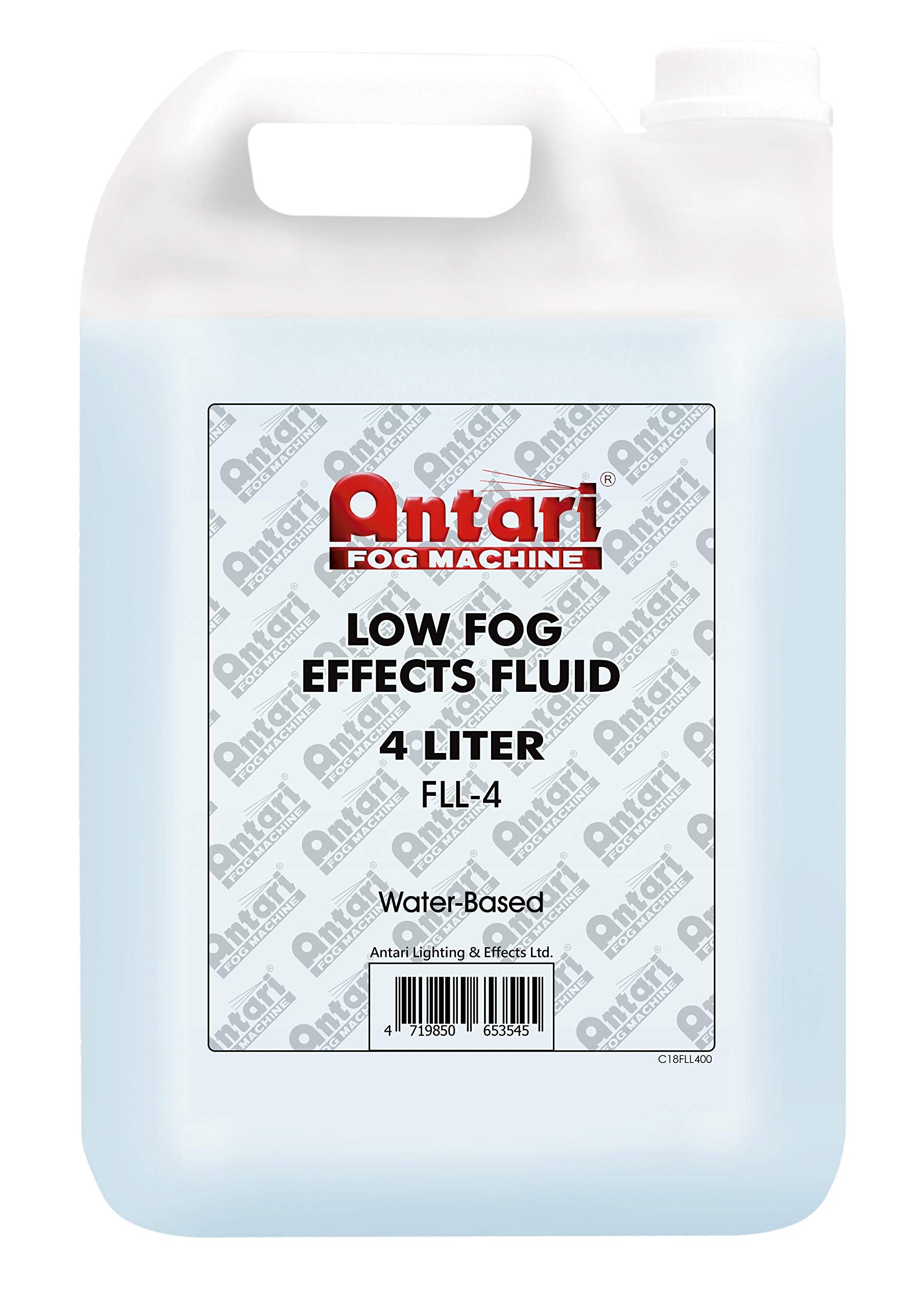  Antari FLL-4 Low Lying Fog Fluid, 4 Liter(Antari Fll 4 Low Lying Fog Fluid 4 Liter)