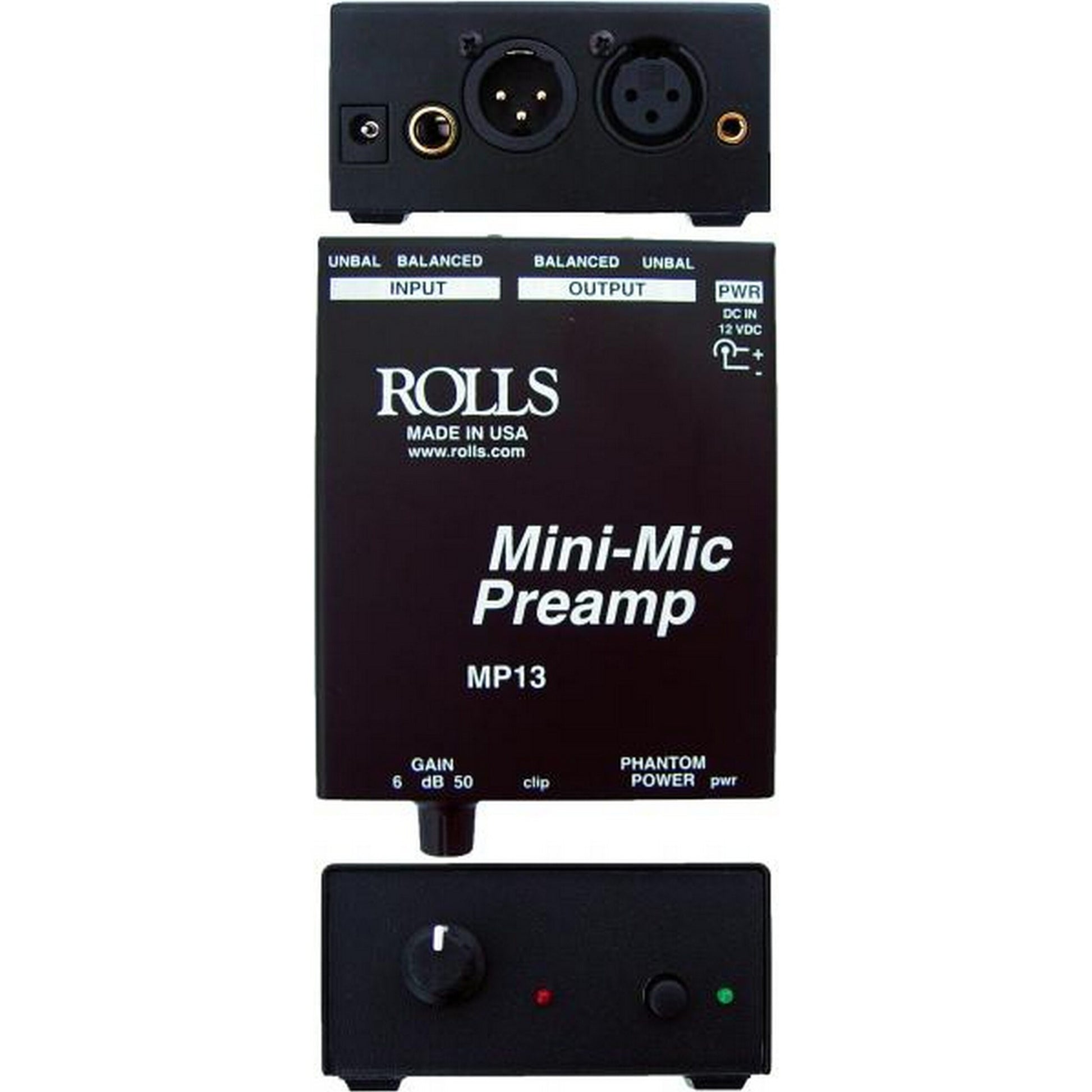  Rolls MP13 Mini-Microphone Preamplifier(Rolls Mp13 Mini Microphone Preamplifier)