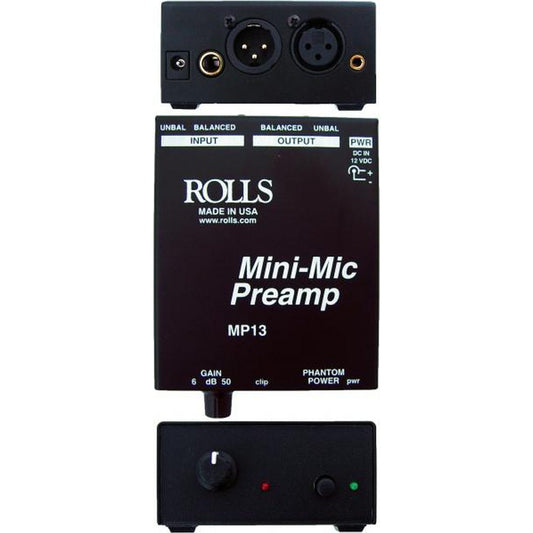  Rolls MP13 Mini-Microphone Preamplifier(Rolls Mp13 Mini Microphone Preamplifier)
