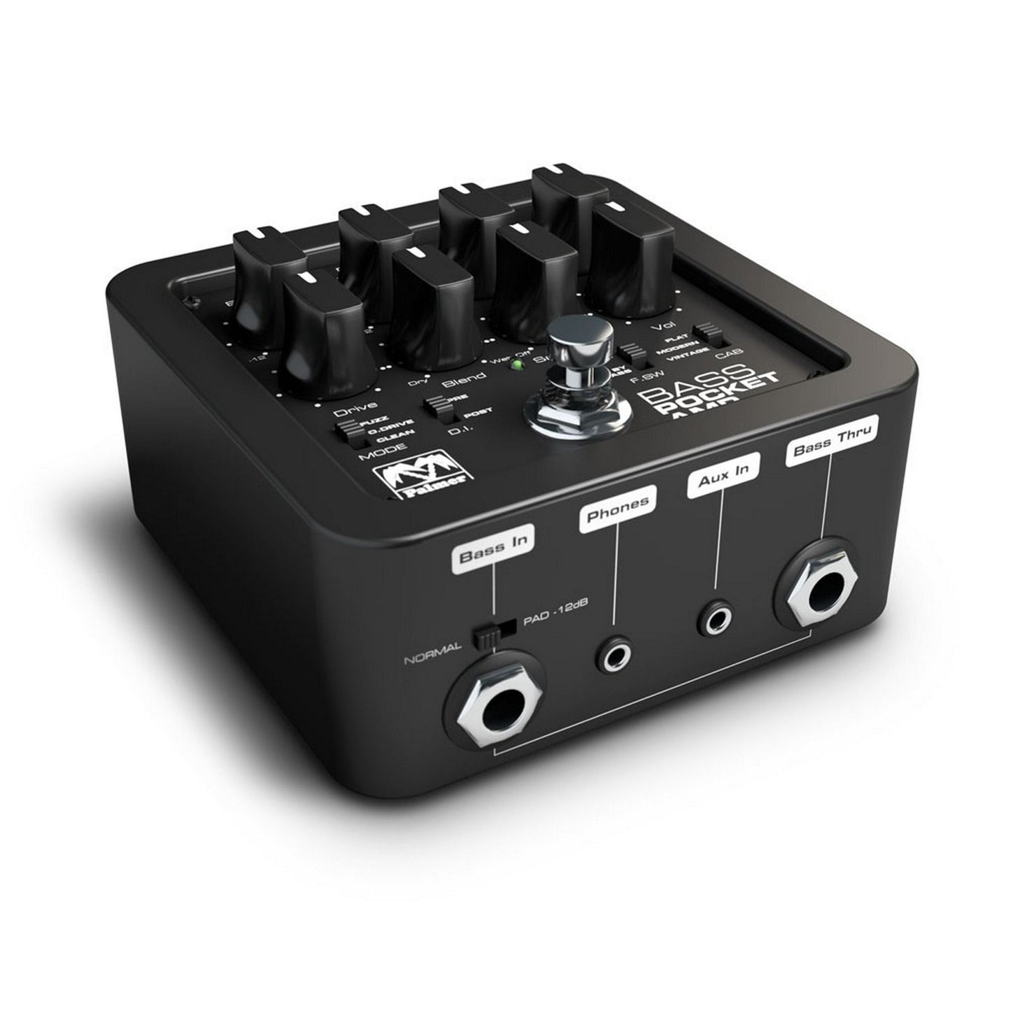 Palmer POCKET AMP BASS Portable Bass Preamp(Palmer Pocket Amp Bass Portable Bass Preamp)