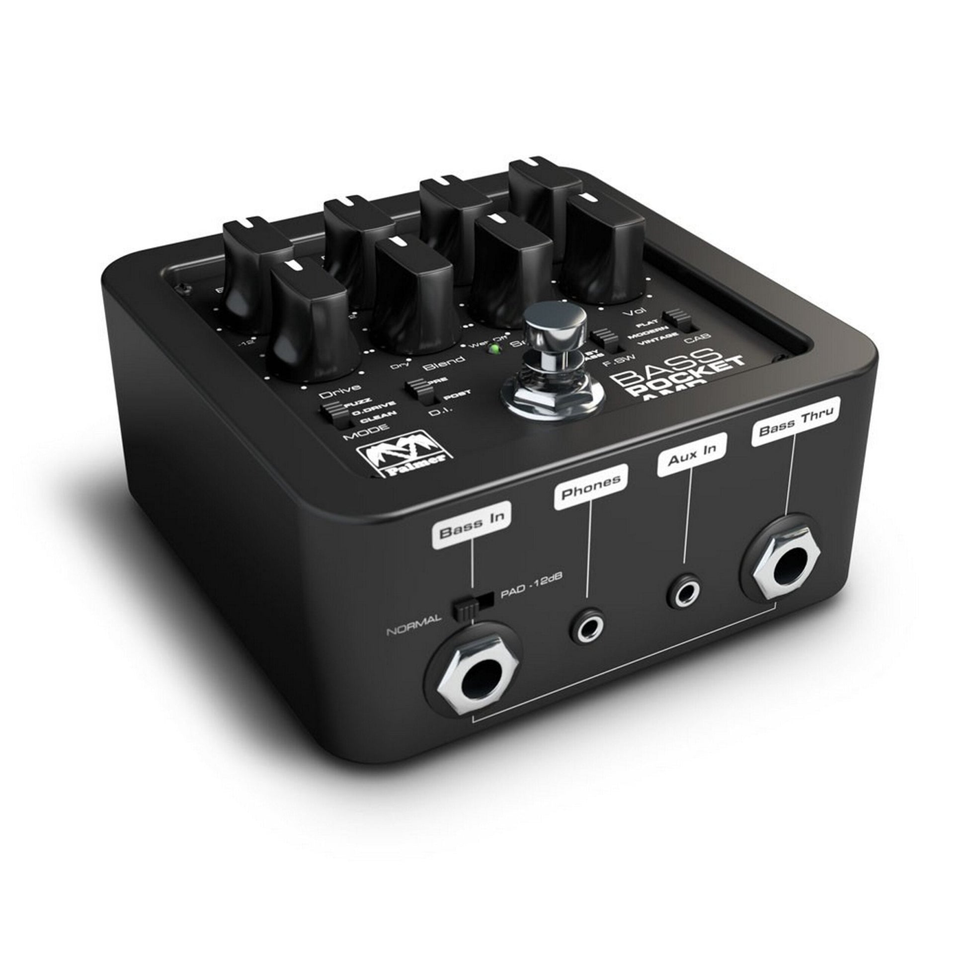  Palmer POCKET AMP BASS Portable Bass Preamp(Palmer Pocket Amp Bass Portable Bass Preamp)