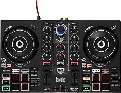  Hercules DJControl Inpulse 200 DJ Controller With Built-in Sound Card(Hercules Djcontrol Inpulse 200 Dj Controller With Built In Sound Card)