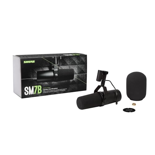  Shure SM7B Cardioid Podcasting Vocal Dynamic Microphone(Shure Sm7b Cardioid Podcasting Vocal Dynamic Microphone)