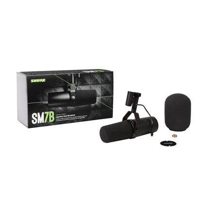  Shure SM7B Cardioid Podcasting Vocal Dynamic Microphone(Shure Sm7b Cardioid Podcasting Vocal Dynamic Microphone)