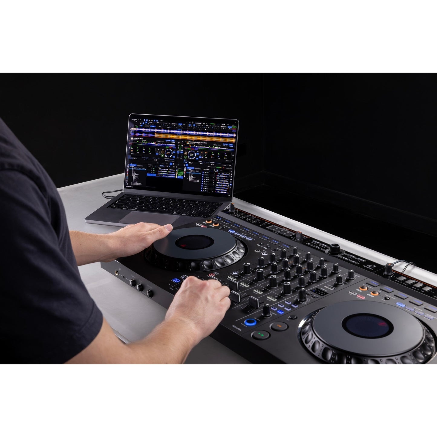  AlphaTheta DDJ-GRV6 4-Channel DJ Performance Controller (Used)(Alphatheta Ddj Grv6 4 Channel Dj Performance Controller Used 1)