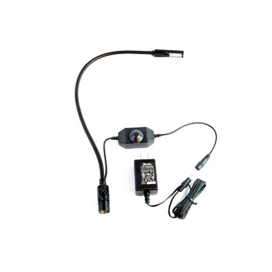  Littlite 18X-LED-NA 18 Inch Gen V LED Gooseneck Console Light With US Power Supply(Littlite 18x Led Na 18 Inch Gen V Led Gooseneck Console Light With Us Power Supply)