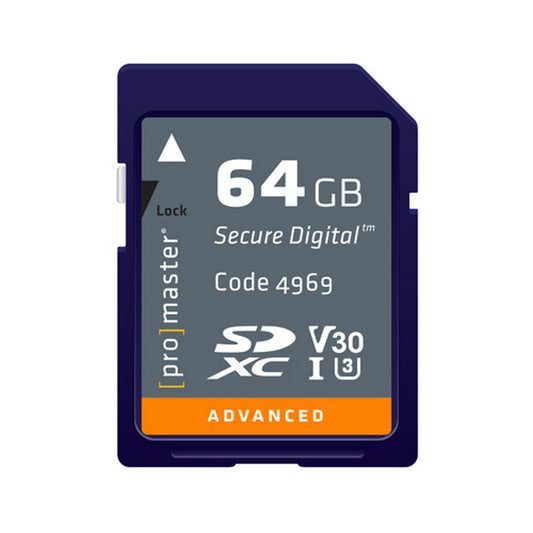  ProMaster SDXC Advanced Memory Card, 64GB(Promaster Sdxc Advanced Memory Card 64gb)