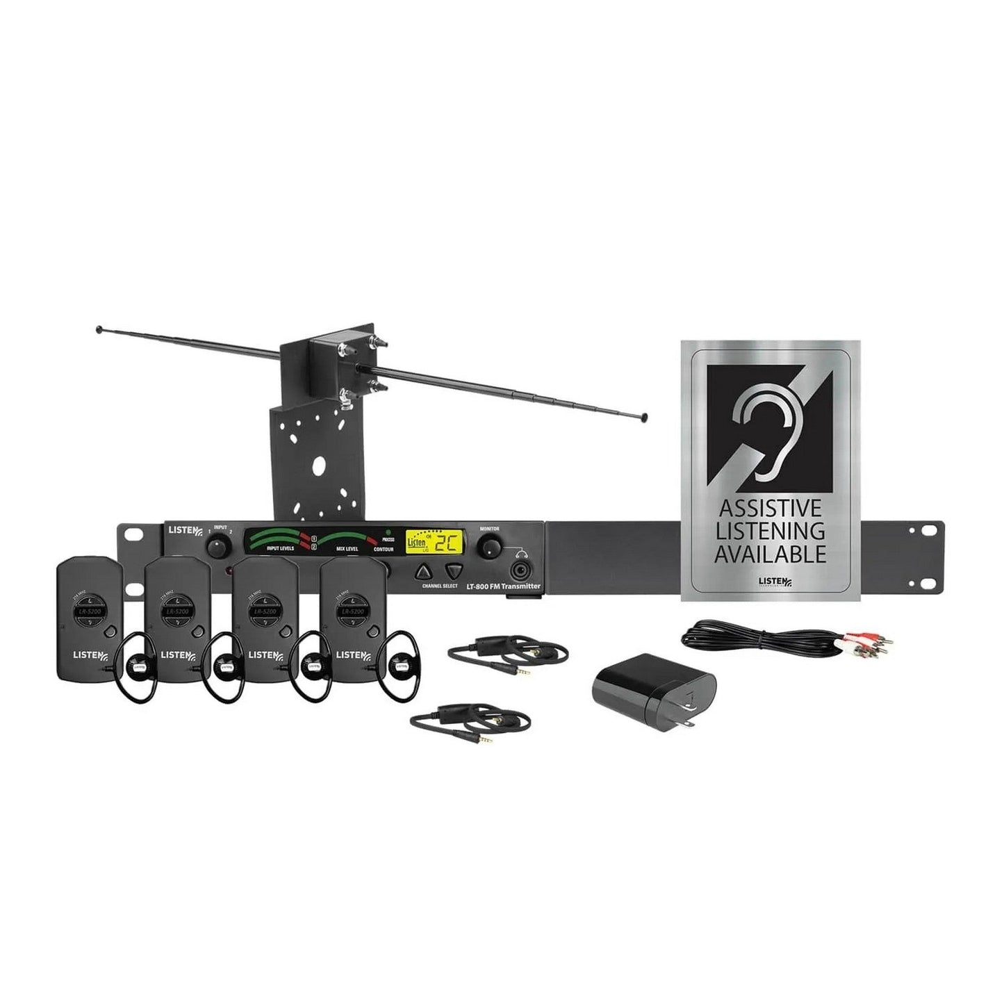 Listen Tech LS-57-216 Listen IDSP Advanced Level II Stationary RF System, 216 MHz(Listen Tech Ls 57 216 Listen Idsp Advanced Level Ii Stationary Rf System 216 Mhz)