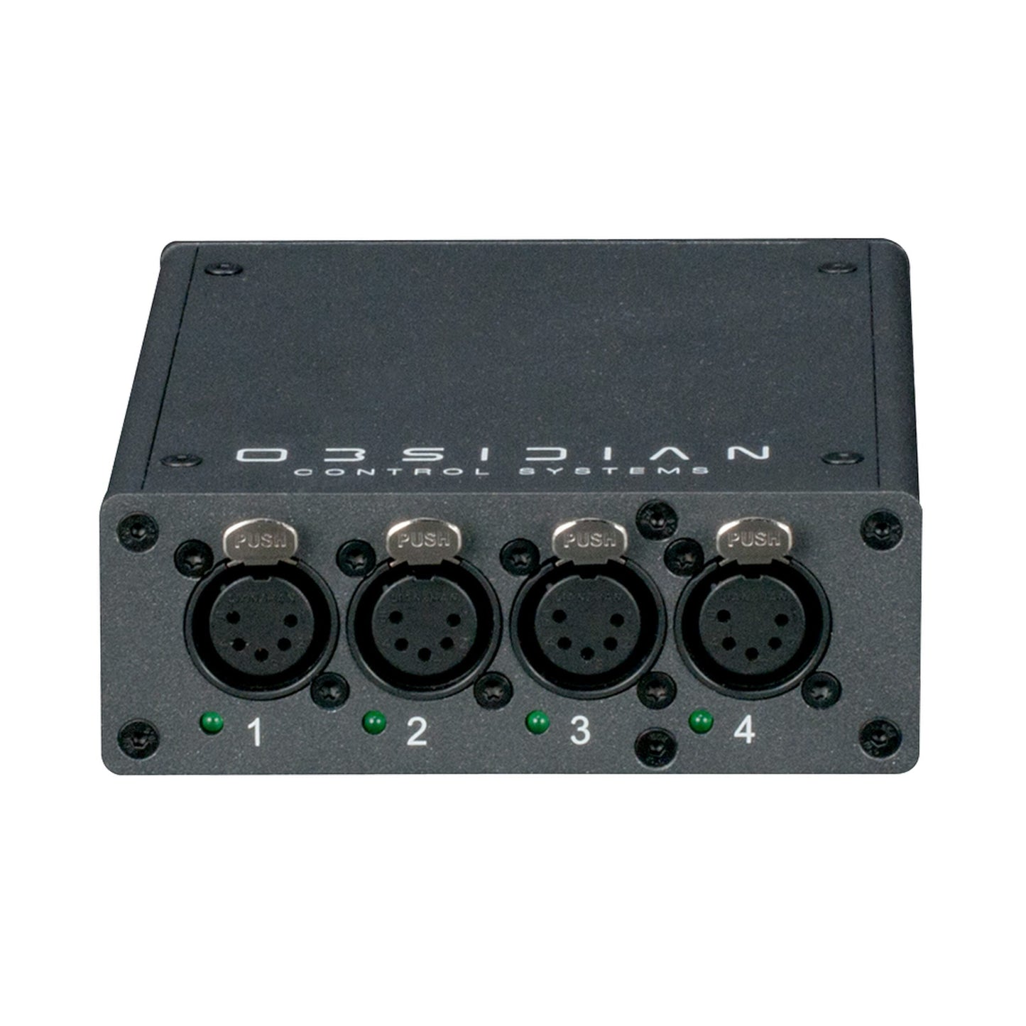  Obsidian Control EP4 4 X 5-Pin XLR Port /PoE Artnet Node(Obsidian Control Ep4 4 X 5 Pin Xlr Port Poe Artnet Node)