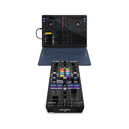  Reloop Mixtour Pro 4-Deck All-In-One DJ Controller(Reloop Mixtour Pro 4 Deck All In One Dj Controller)