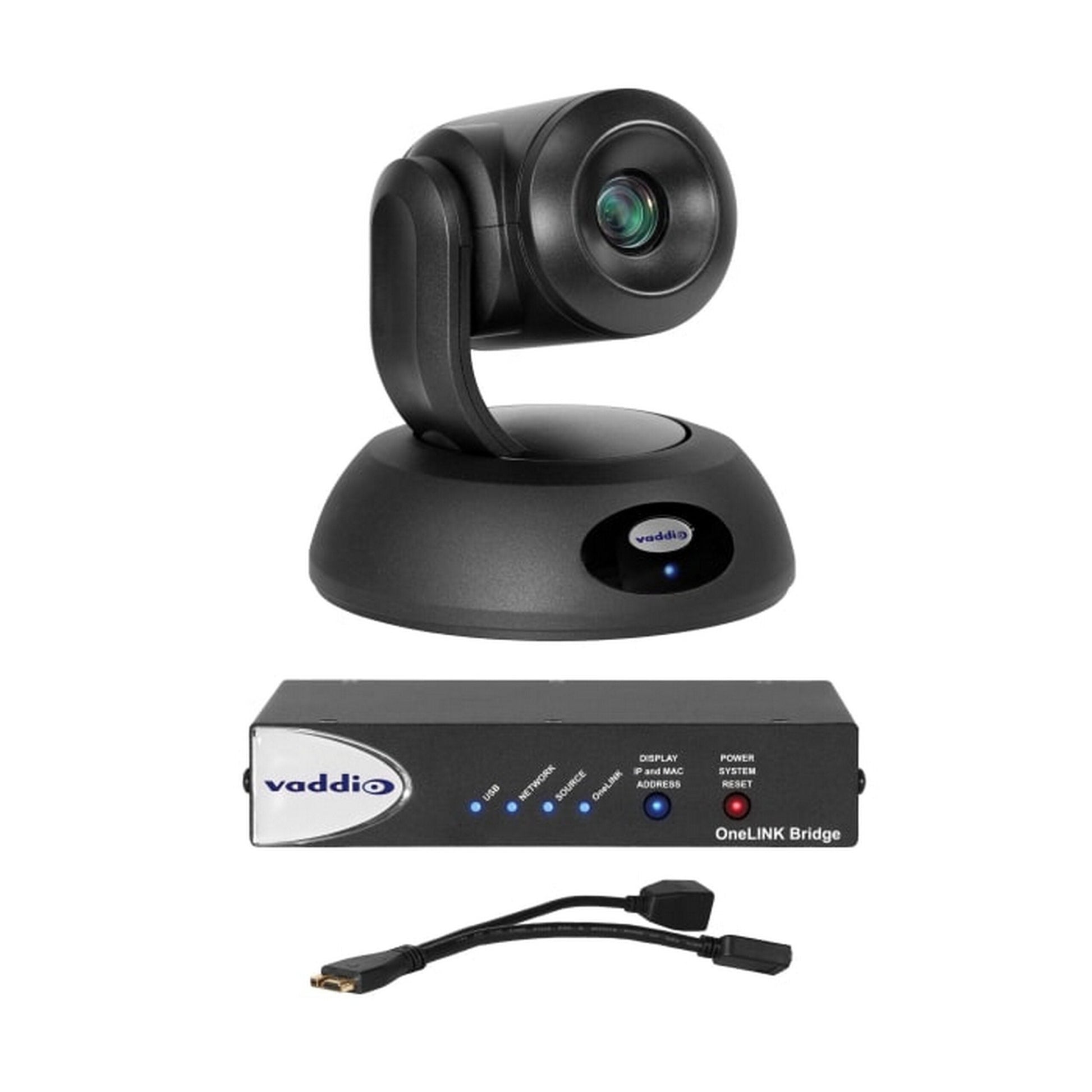  Vaddio RoboSHOT 12E HDBT OneLINK Bridge PTZ Camera System For Cisco SX Codecs, Black(Vaddio Roboshot 12e Hdbt Onelink Bridge Ptz Camera System For Cisco Sx Codecs Black)