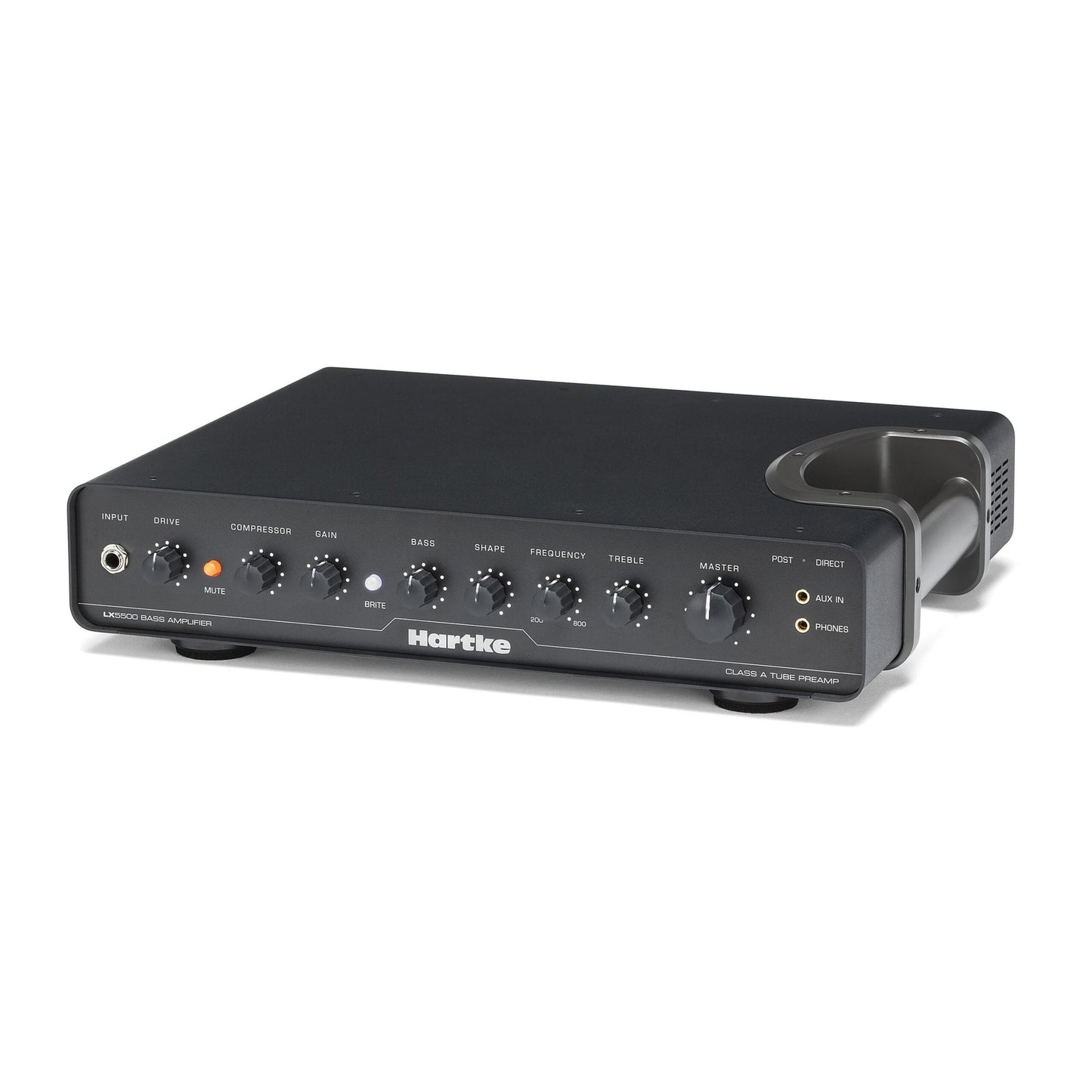 Samson Hartke LX5500 500W Lightweight Bass Head With Tube Preamp(Hartke Lx5500 500w Lightweight Bass Head With Tube Preamp)