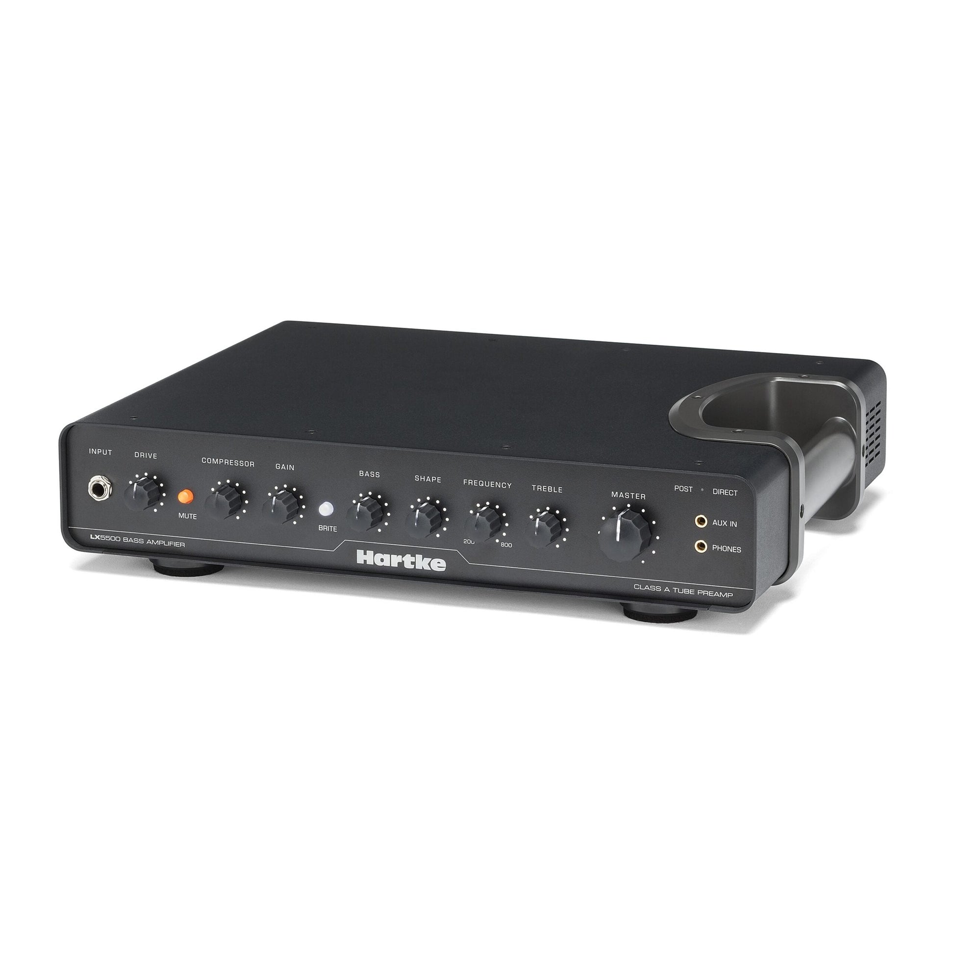 Samson Hartke LX5500 500W Lightweight Bass Head With Tube Preamp(Hartke Lx5500 500w Lightweight Bass Head With Tube Preamp)