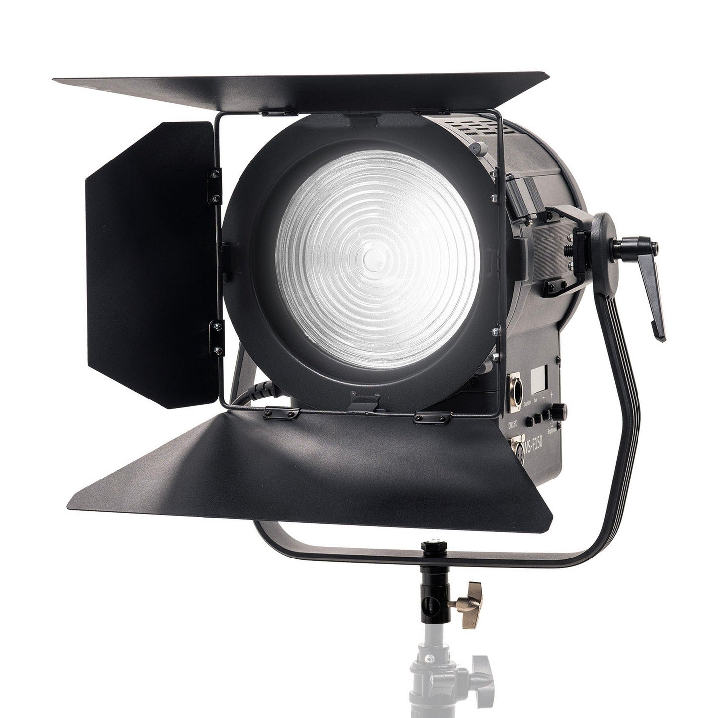  Ikan WS-F150 150W 5600K White Star Fresnel LED Light With DMX, 6-Inch(Ikan Ws F150 150w 5600k White Star Fresnel Led Light With Dmx 6 Inch)