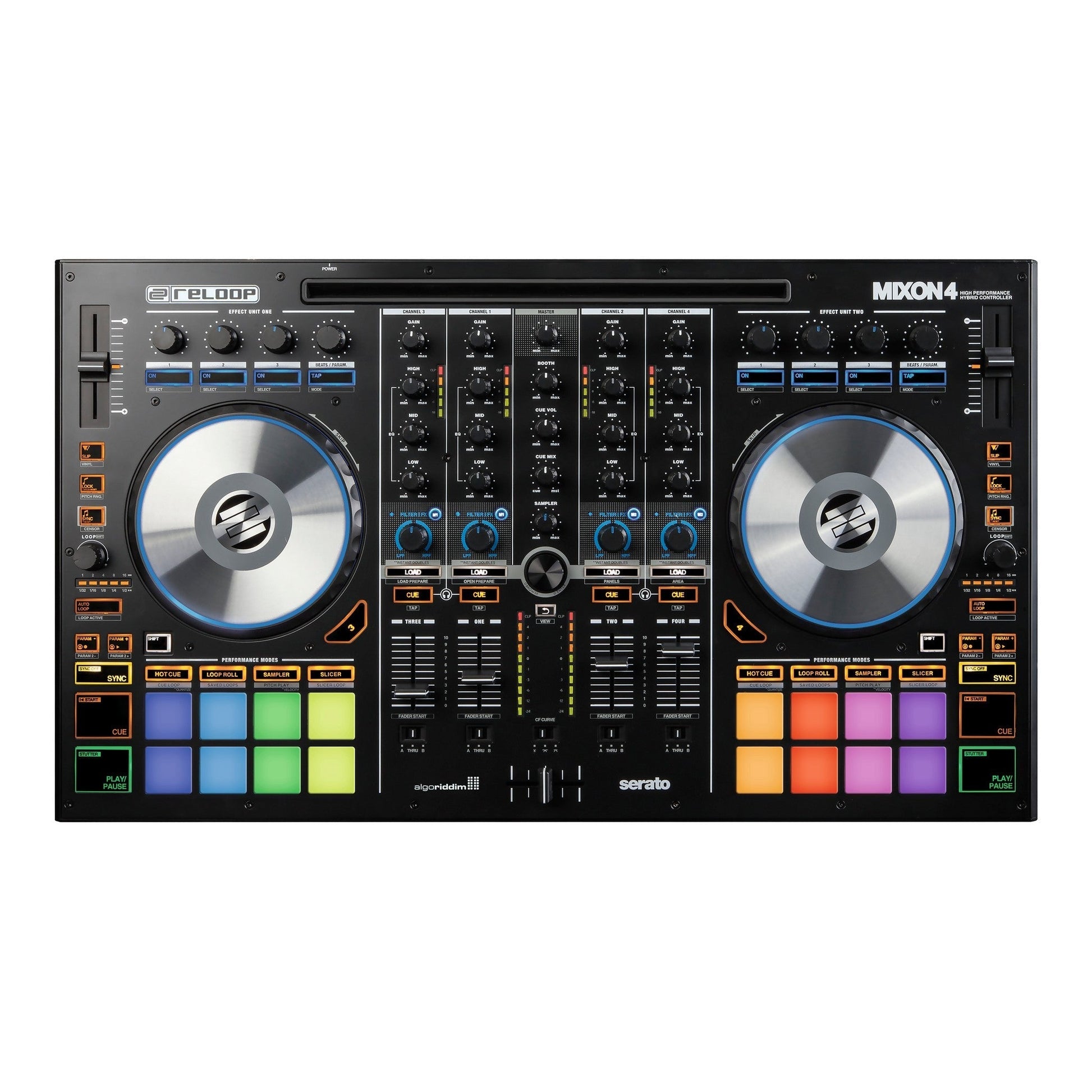  Reloop Mixon 4 High Performance 4-Channel Hybrid Controller(Reloop Mixon 4 High Performance 4 Channel Hybrid Controller)